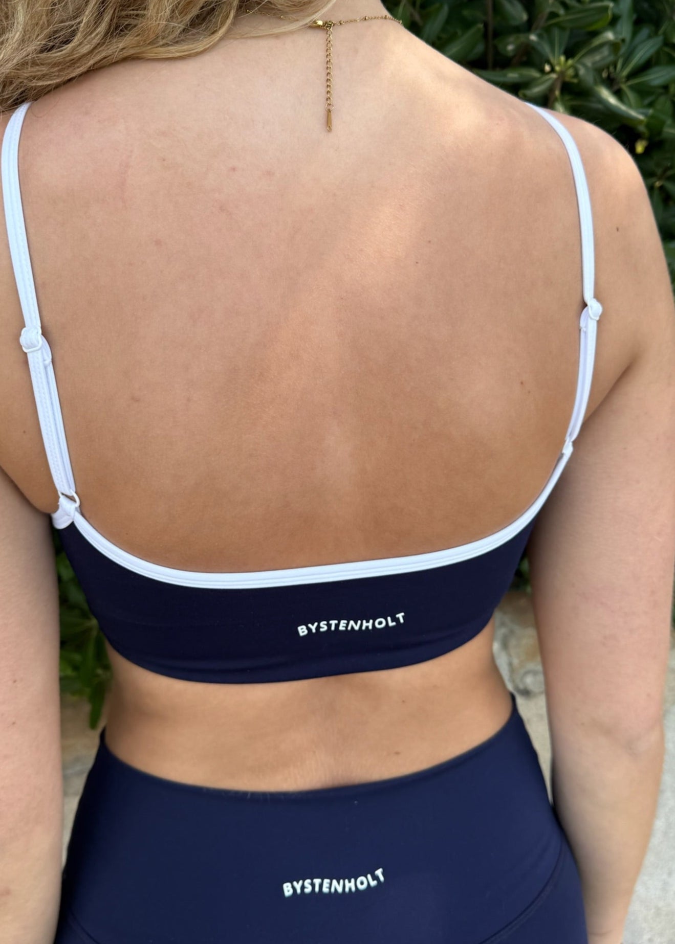 Active Strap Top - Navy - ByStenholt.dk