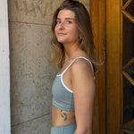 Active Strap Top - Sage - ByStenholt.dk