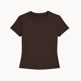 Active T-shirt - Mørkebrun - ByStenholt.dk
