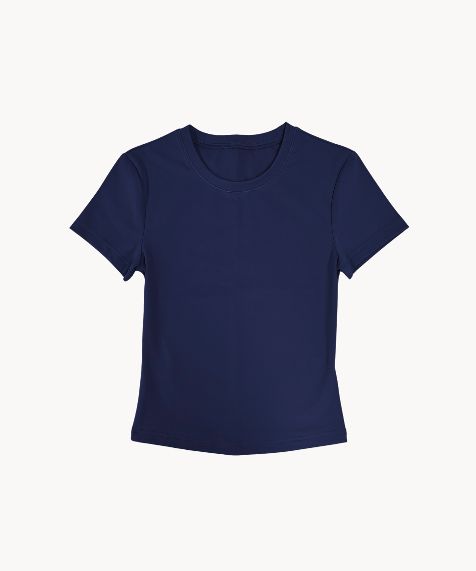 Active T-shirt - Navy - ByStenholt.dk