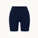 Active Wrap Shorts - Navy - ByStenholt.dk