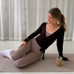 Active Wrap Tights - Beige - ByStenholt.dk