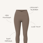 Active Wrap Tights - Beige - ByStenholt.dk