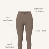 Active Wrap Tights - Navy - ByStenholt.dk