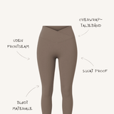 Active Wrap Tights - Smørgul - ByStenholt.dk