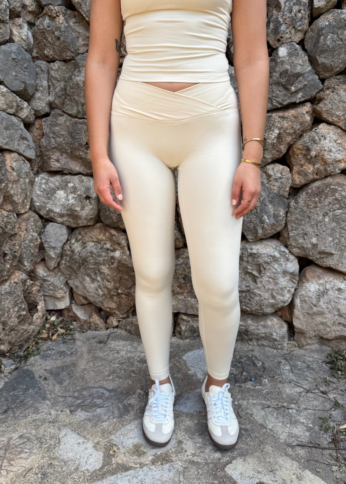 Active Wrap Tights - Smørgul - ByStenholt.dk
