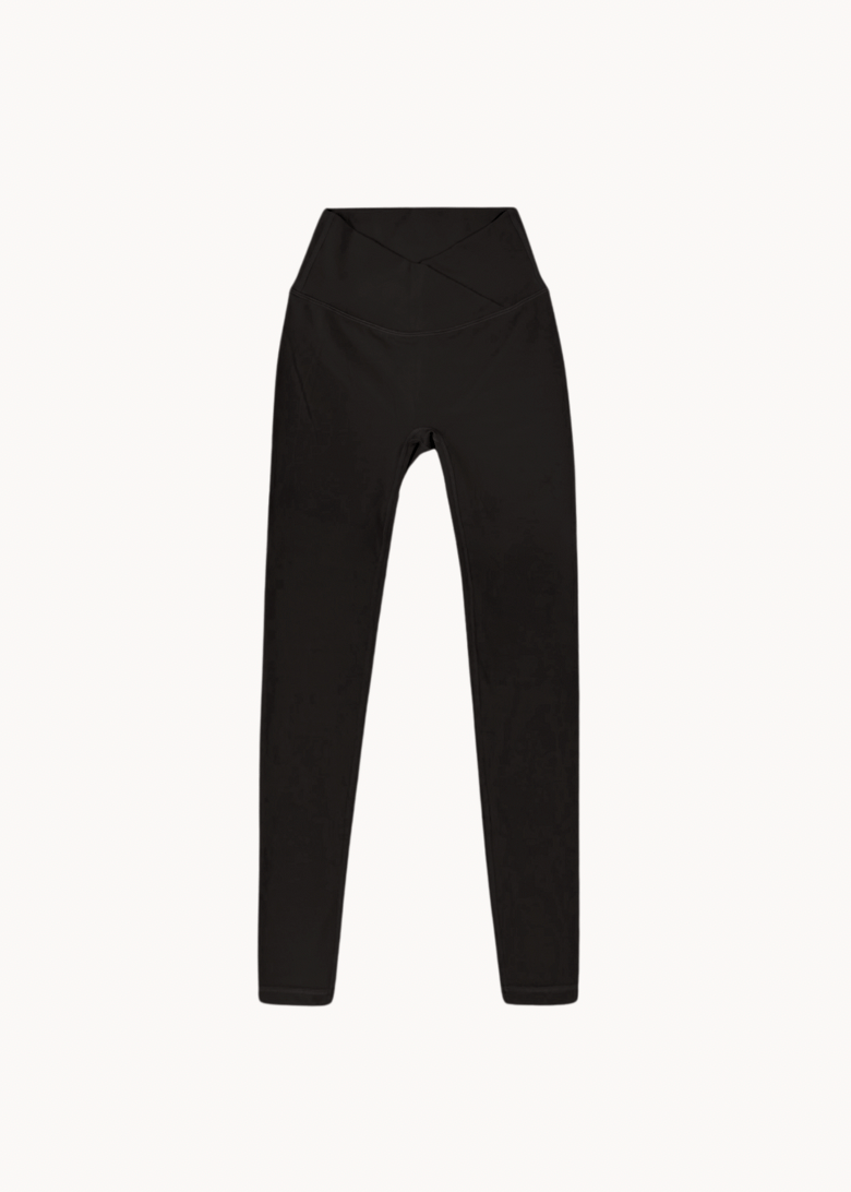 Active Wrap Tights - Sort - ByStenholt.dk