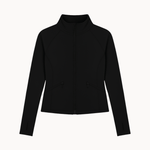 Active Zip Jakke - Sort - ByStenholt.dk