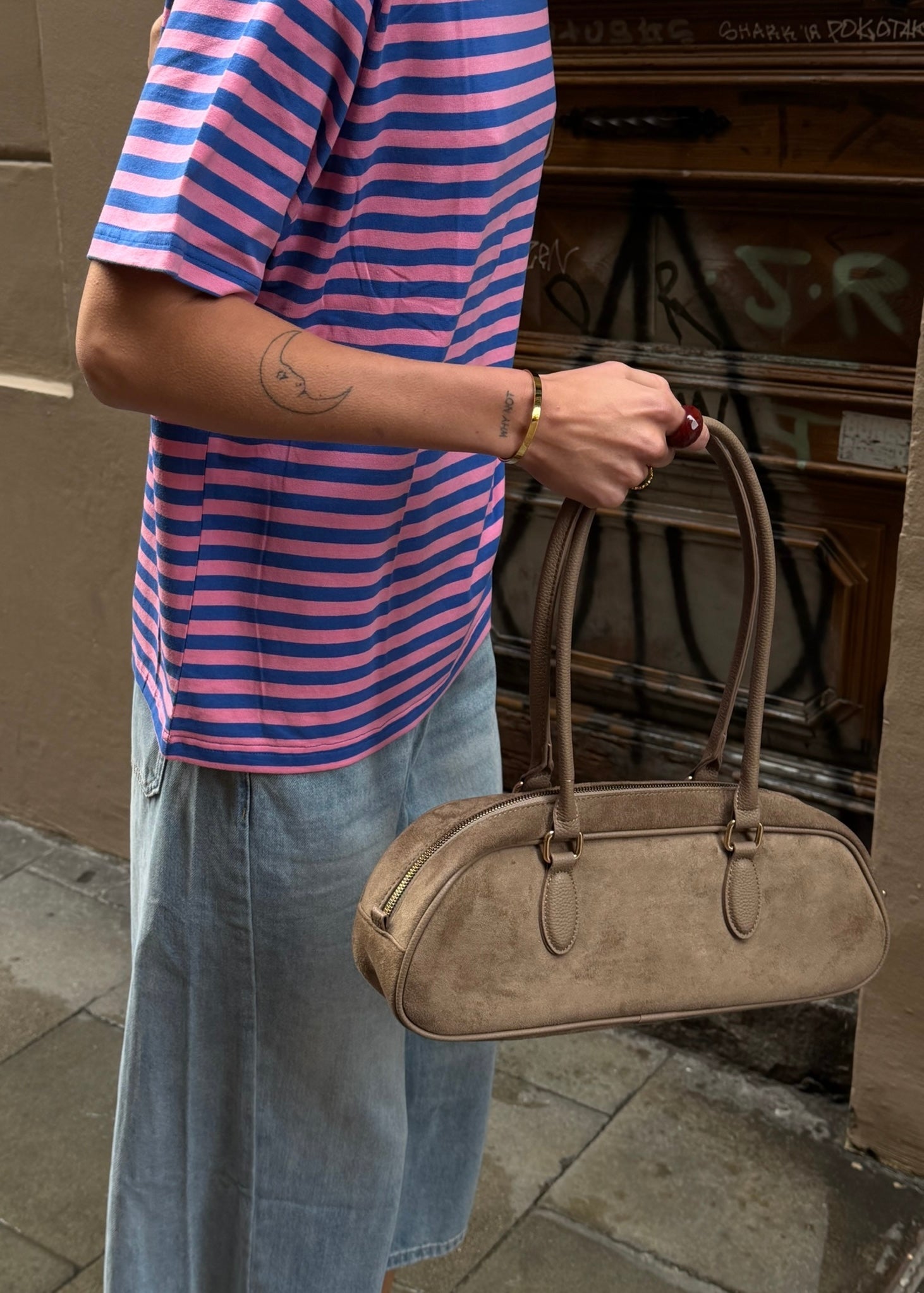 Alba Taske - Taupe - ByStenholt.dk