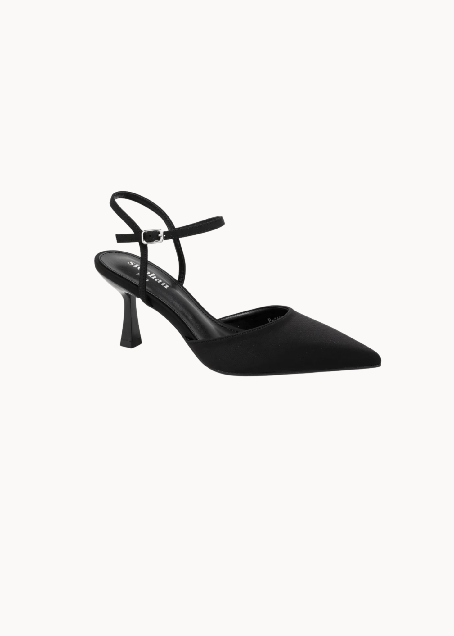Alice Plain Slingback Pumps - Sort - ByStenholt.dk