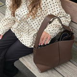 Amara Jakke med Polkaprikker - Creme/Sort - ByStenholt.dk