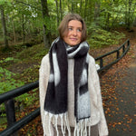 Amour Tørklæde - Sort - ByStenholt.dk