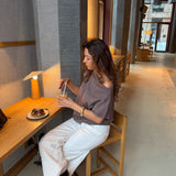 Asta Sleeveless Strik - Brun - ByStenholt.dk