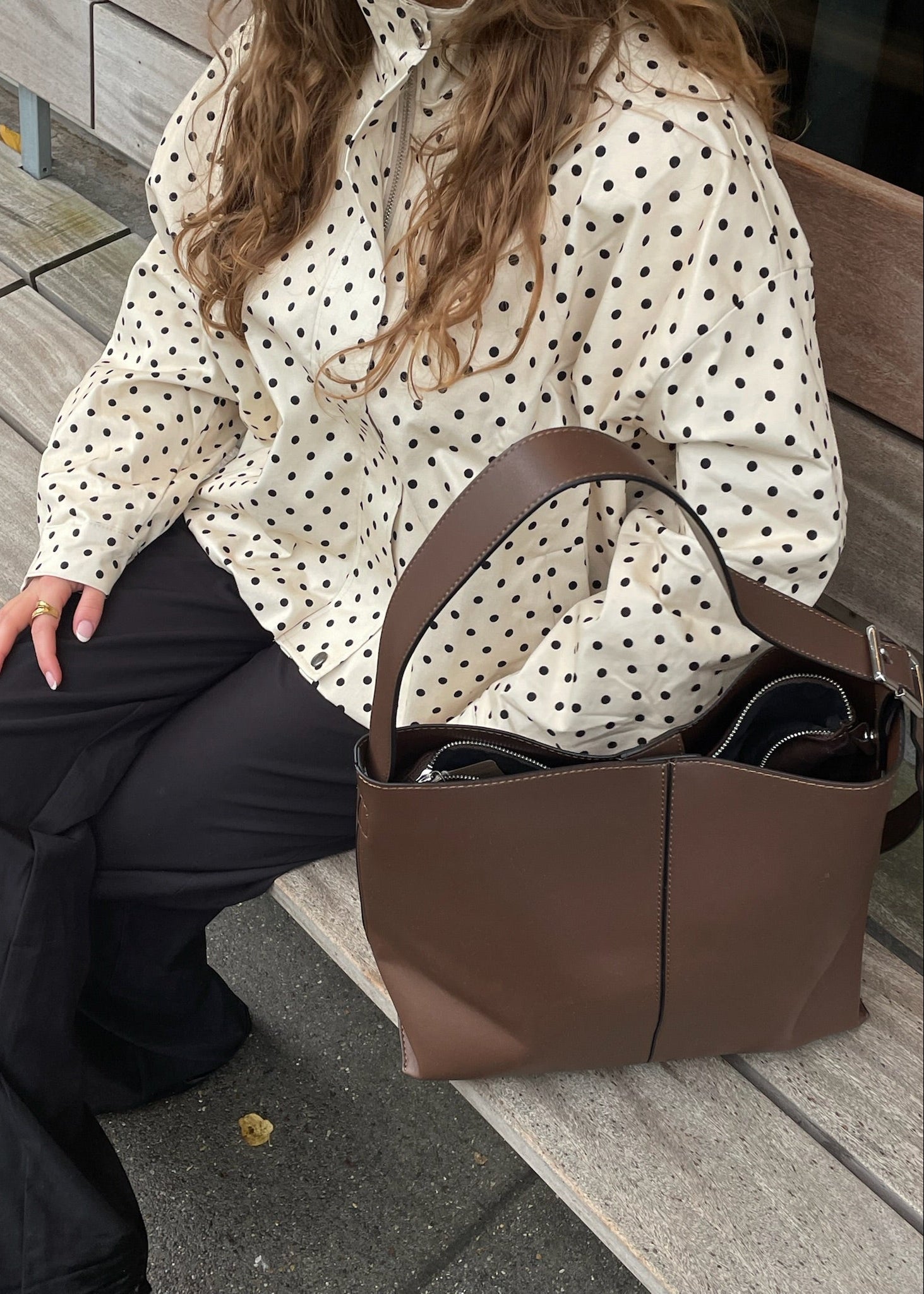 Ava Skuldertaske - Brun - ByStenholt.dk