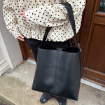 Ava Skuldertaske - Sort - ByStenholt.dk