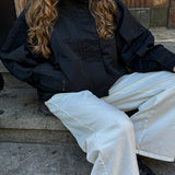 Ava Windbreaker - Sort - ByStenholt.dk