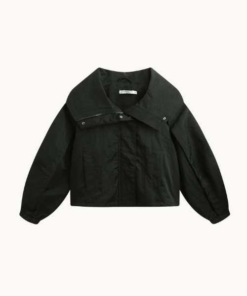 Ava Windbreaker - Sort - ByStenholt.dk