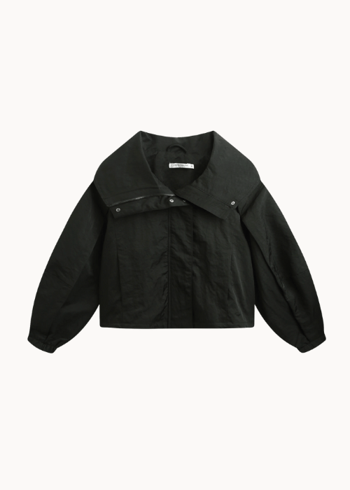 Ava Windbreaker - Sort - ByStenholt.dk