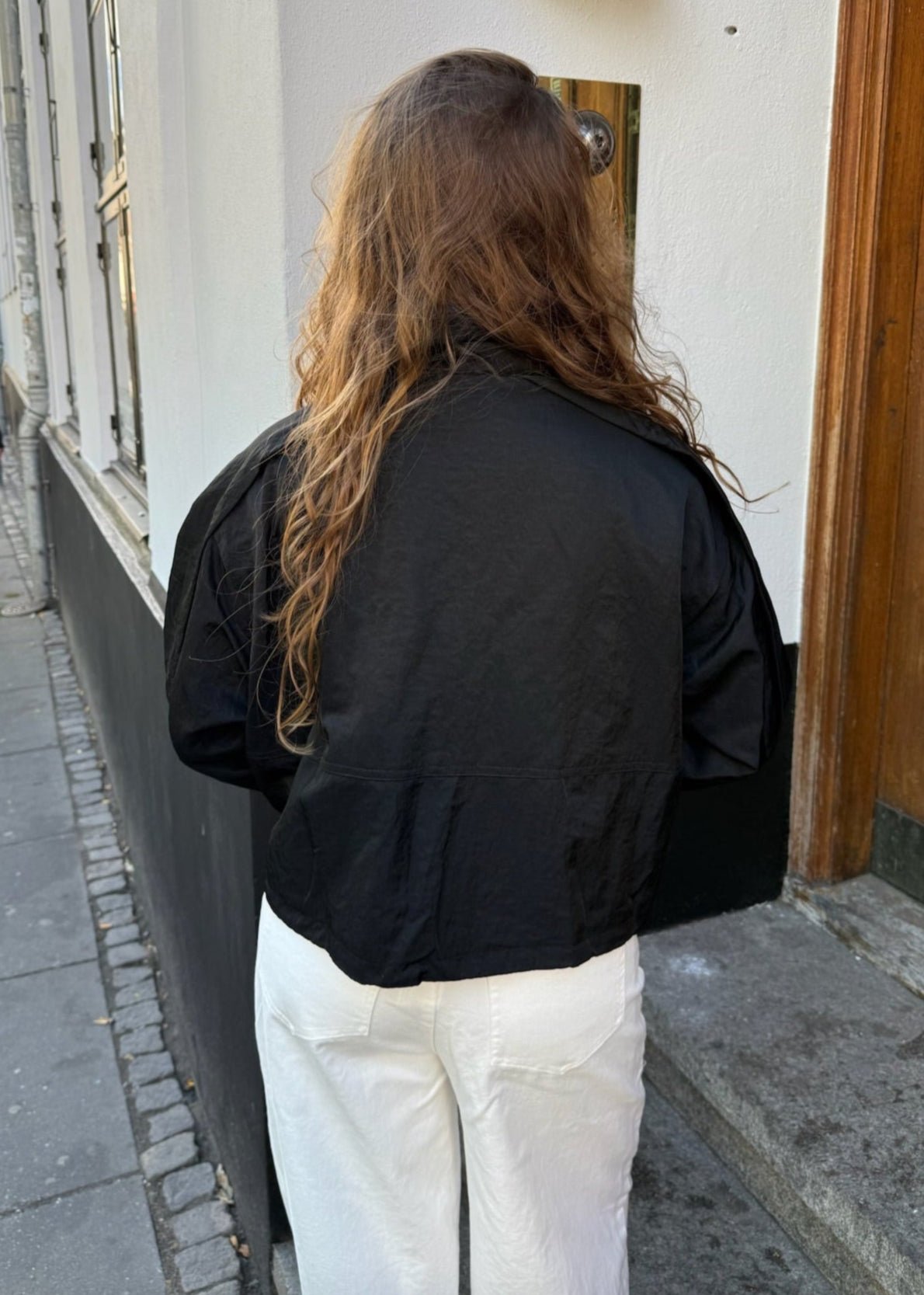 Ava Windbreaker - Sort - ByStenholt.dk