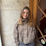 Ava Windbreaker - Taupe - ByStenholt.dk