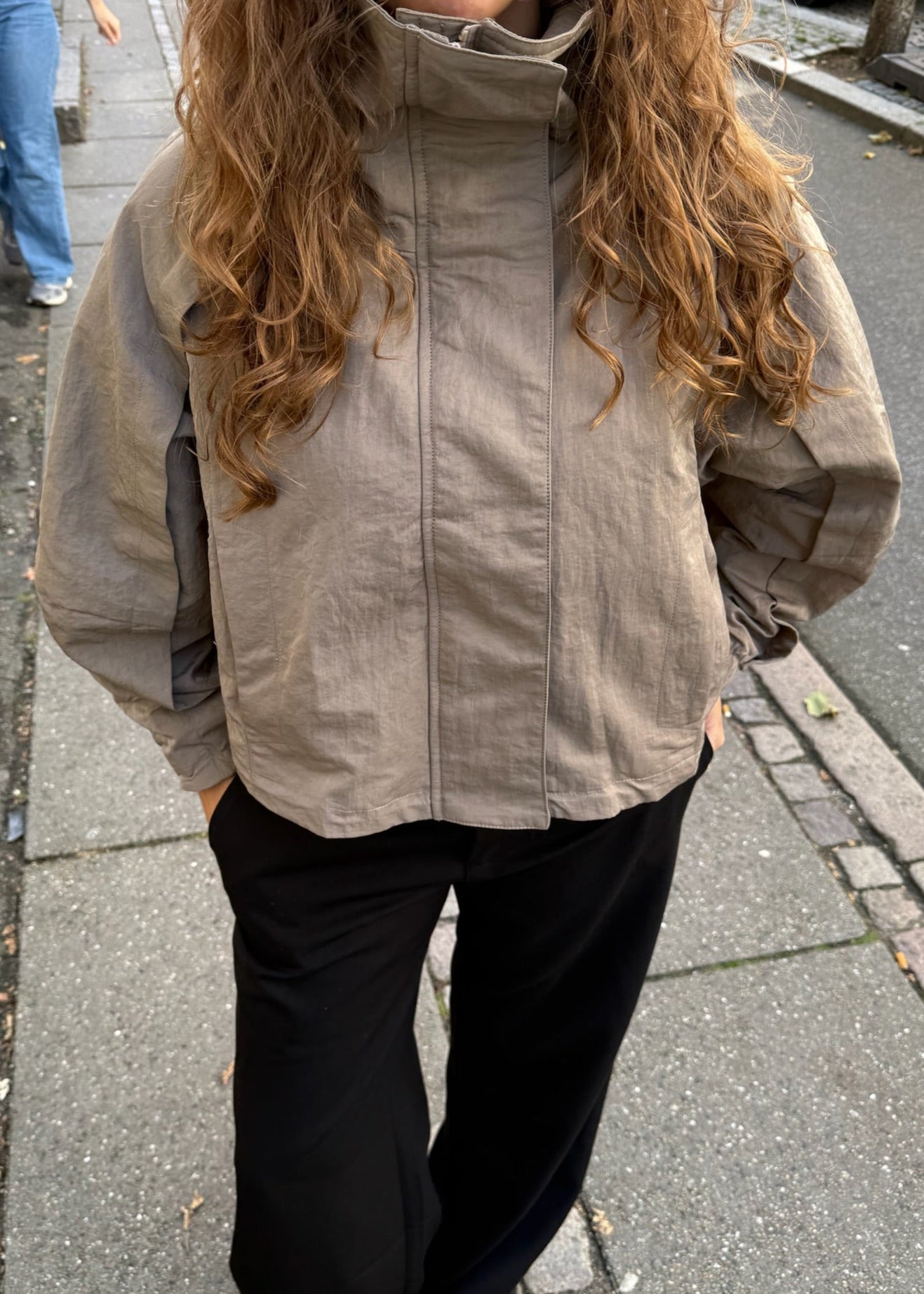 Ava Windbreaker - Taupe - ByStenholt.dk