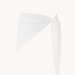 Blonde Tørklæde - Hvid - ByStenholt.dk