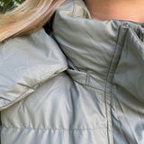 Caia Puffer Jakke - Khaki - ByStenholt.dk