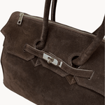 Camille Ruskind Taske - Mørkebrun - ByStenholt.dk