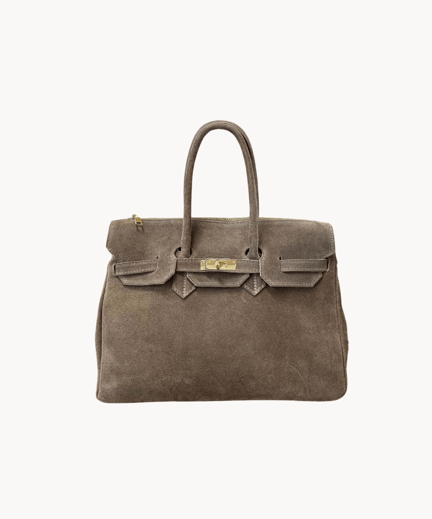 Camille Ruskind Taske - Taupe - ByStenholt.dk