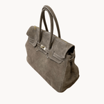 Camille Ruskind Taske - Taupe - ByStenholt.dk