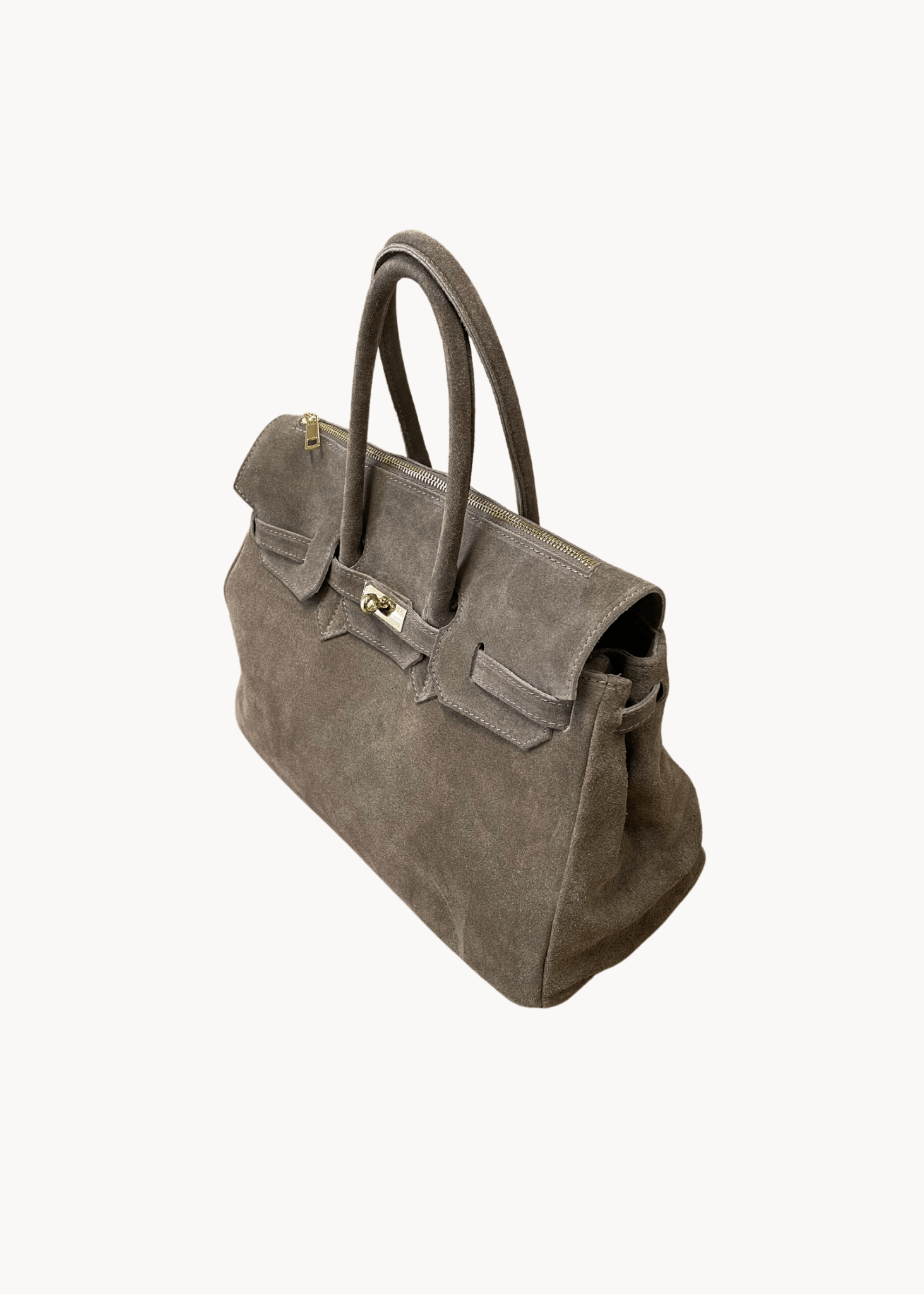 Camille Ruskind Taske - Taupe - ByStenholt.dk