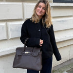 Camille Taske - Mørkebrun - ByStenholt.dk