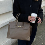 Camille Taske - Taupe - ByStenholt.dk