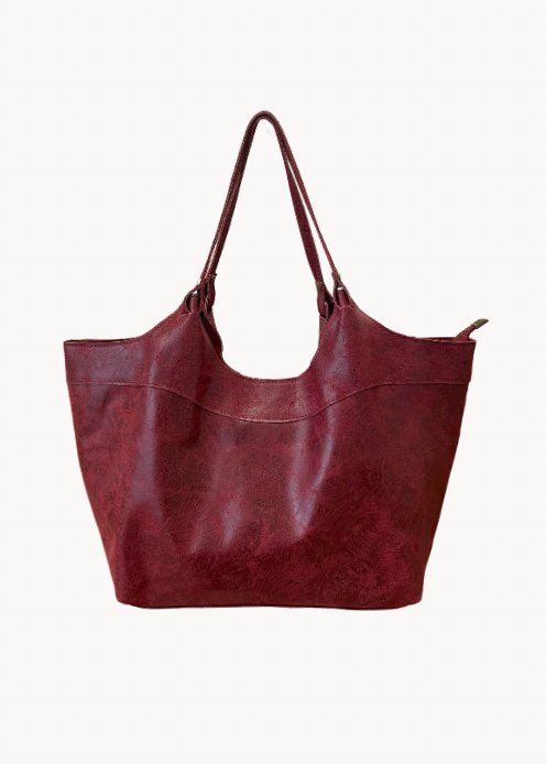 Caro Shopper Taske - Bordeaux - ByStenholt.dk