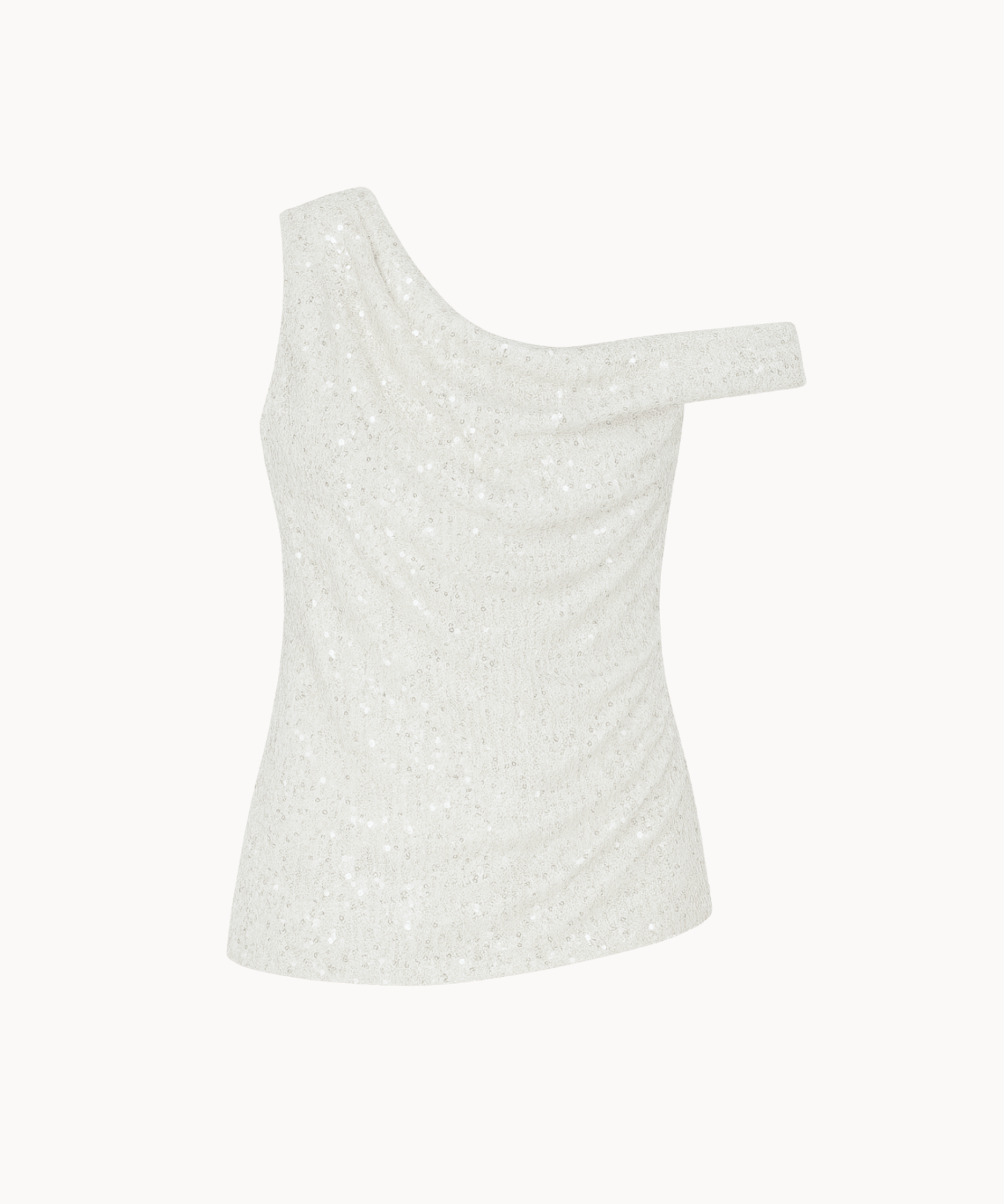 Celeste Paillet Top - Sølv - ByStenholt.dk