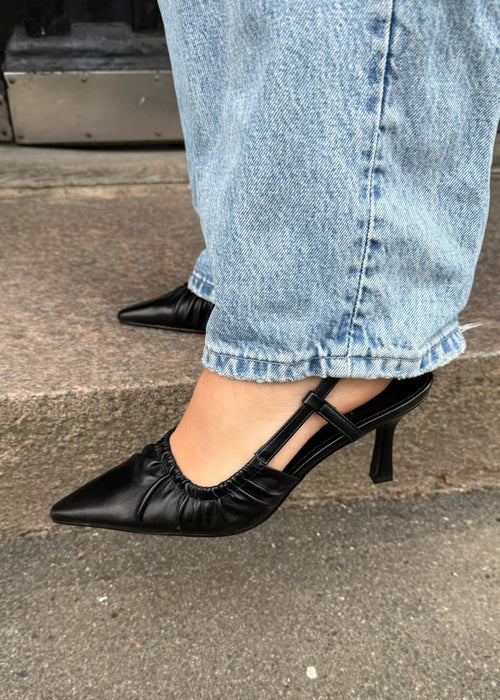 Celia Slingback Pumps - Sort - ByStenholt.dk
