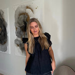 Clara Top - Sort - ByStenholt.dk