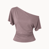 Clara Waisted Top + Aia Nederdel Sæt - Taupe - ByStenholt.dk
