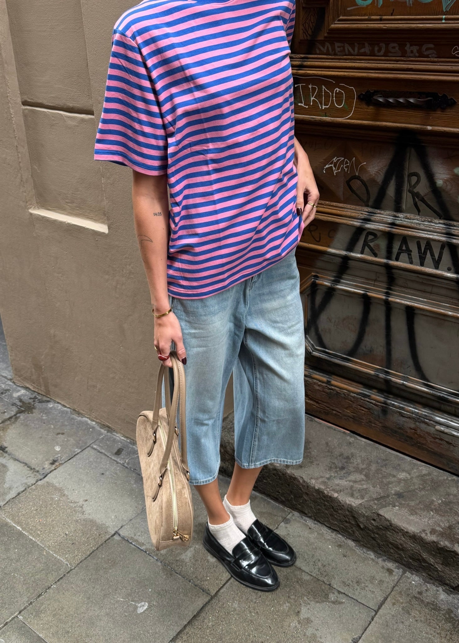 Culotte Jeans - Lyseblå - ByStenholt.dk