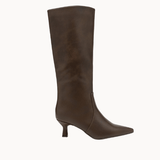 Ella Kitten Heel Støvler - Brun