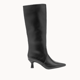 Ella Kitten Heel Støvler - Sort