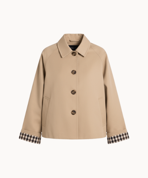 Elora Short Trench - Beige - ByStenholt.dk