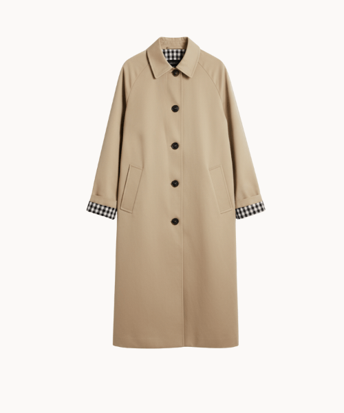 Elora Trench Coat - Beige - ByStenholt.dk
