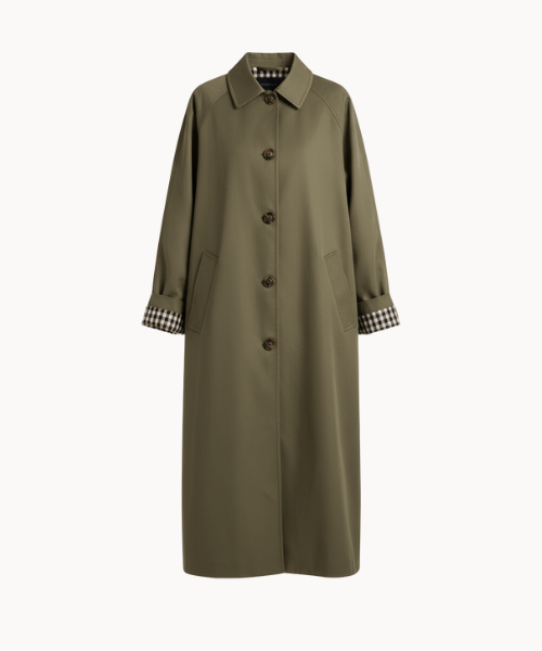 Elora Trench Coat - Khaki - ByStenholt.dk