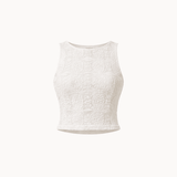 Frida Blonde Top - Creme - ByStenholt.dk