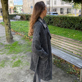 Frida Lang Coat - Sort - ByStenholt.dk