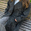 Frida Lang Coat - Sort - ByStenholt.dk