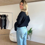 Kamille Strik - Sort - ByStenholt.dk