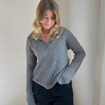 Kamma Strik - Grå - ByStenholt.dk