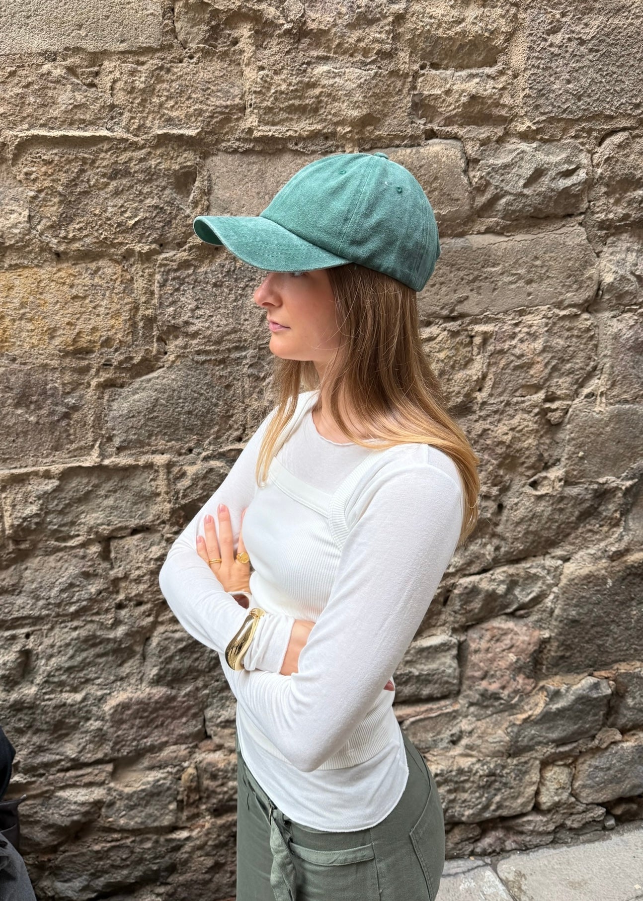 Kasket - Grøn - ByStenholt.dk